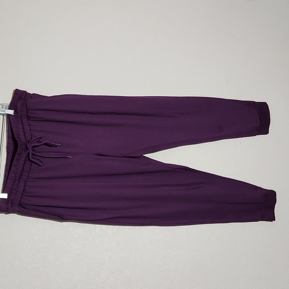 Fit Collective Pants Womens Size 1XJogger Pants Purple - Picture 1 of 7